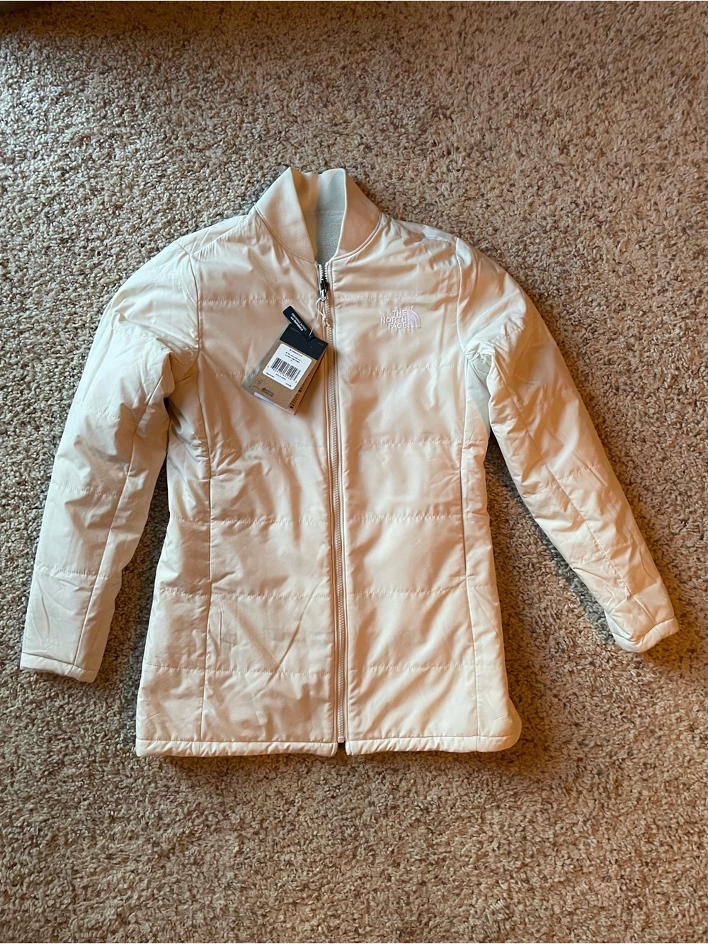 NWT THE NORTH FACE Women’s Cream Lightweight Jacket size Small